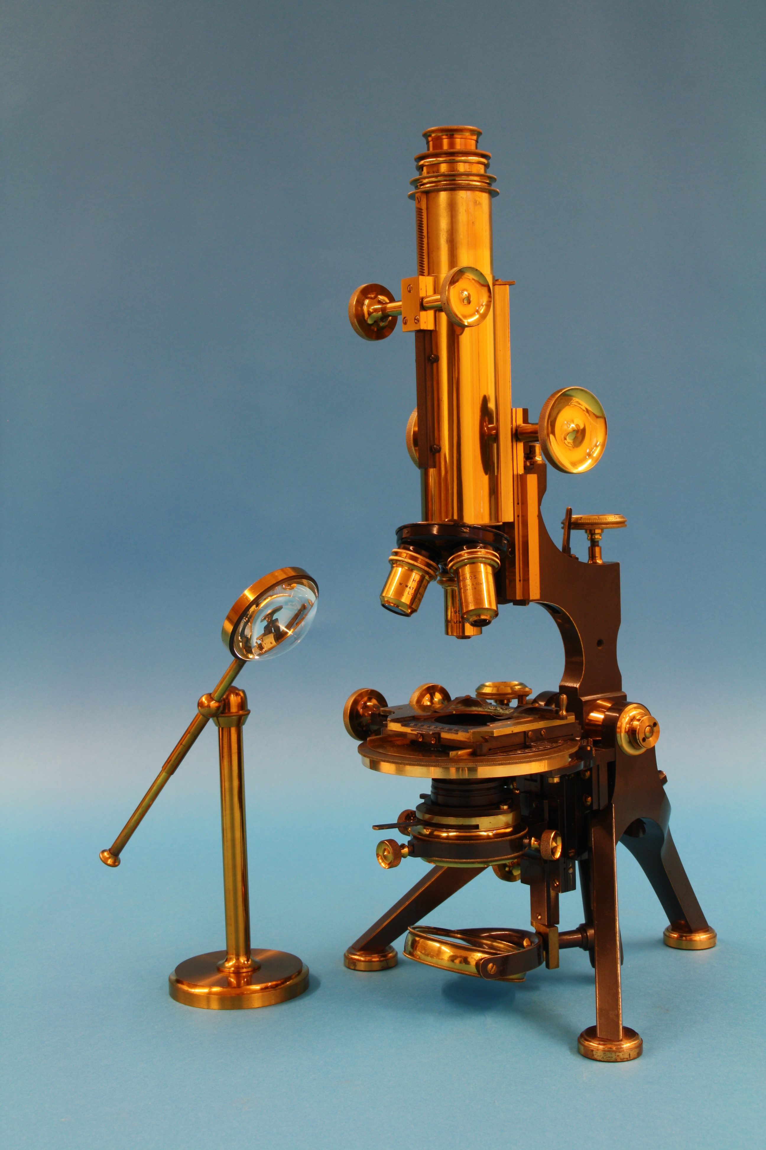 Compound Achromatic Microscope No 1 ‘van Heurck Stichting Voor